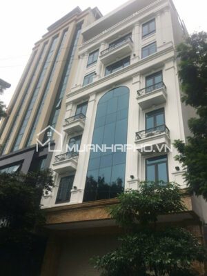 TOÀ VĂN PHÒNG 8 TẦNG 1 HẦM – ĐƯỜNG RỘNG – VIEW VƯỜN HOA