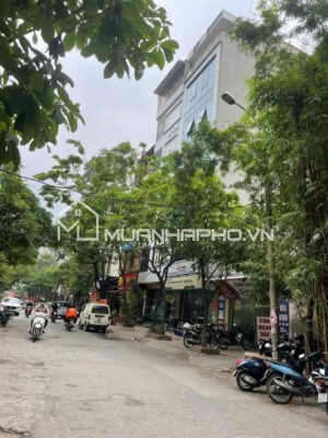 TOÀ NHÀ MẶT PHỐ – 7 TẦNG THANG MÁY – 2 MẶT TIỀN – VỈA HÈ RỘNG – KINH DOANH