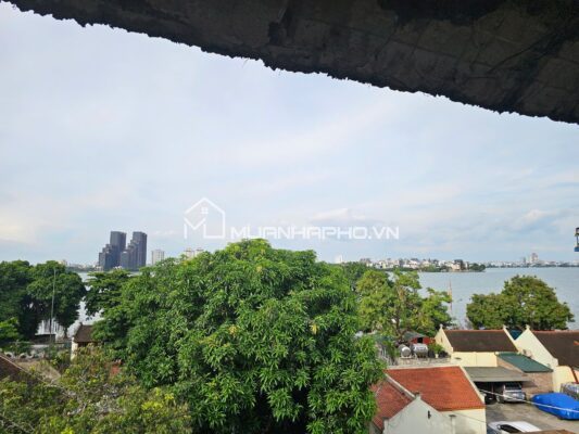 BIỆT THỰ SÂN VƯỜN 4 TẦNG – VIEW HỒ TÂY – MẶT TIỀN RỘNG
