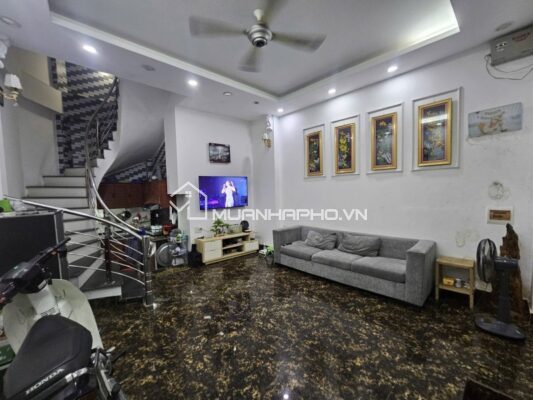 NHÀ 5 TẦNG HOÀNG HOA THÁM – KHUNG CỘT CHẮC CHẮN – VỀ Ở NGAY