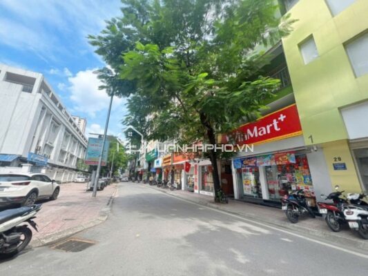 MẶT PHỐ NGUYỄN CÔNG HOAN – LÔ GÓC 3 MẶT THOÁNG – 5 TẦNG THANG MÁY