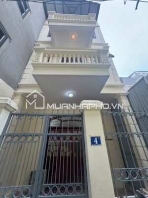 NHÀ 4 TẦNG NGUYỄN NGỌC VŨ – KHUNG CỘT CHẮC CHẮN – CÁCH Ô TÔ 20M