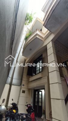 NHÀ 4 TẦNG PHỐ KIM HOA – KHUNG CỘT CHẮC CHẮN – NGÕ THÔNG THOÁNG