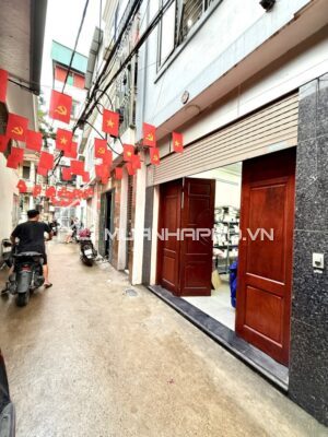 NHÀ 4 TẦNG HỒ TÙNG MẬU – NGÕ RỘNG THOÁNG – CÁCH PHỐ 80M